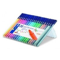 ESTUCHE 20 PIEZAS TRIPLUS COLOR 323 (14+6 DE REGALO)  SURTIDAS STAEDTLER 323 SB20P1 (Espera 4 dias)